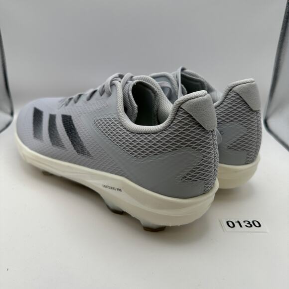 ADIDAS Adizero Electric Mens 14 Baseball Cleats Gray/Black IF3267 - Picture 8 of 11
